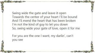 Hank Williams - Swing Wide Your Gate of Love Lyrics