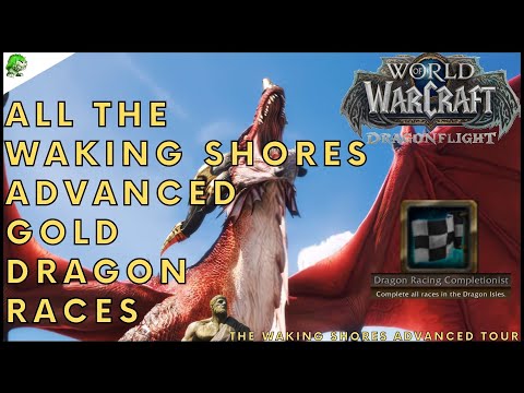 Dragonflight The Waking Shores All Advanced Gold Dragonriding [The Waking Shores Advanced Tour]