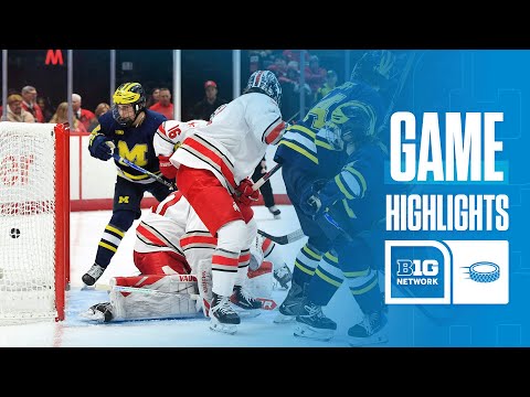 Michigan at Ohio State | HIGHLIGHTS | Big Ten Hockey | 01/31/26