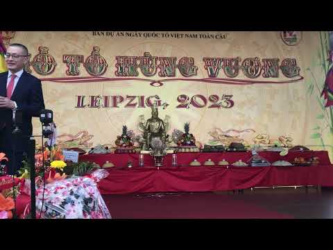 ĐẠI SỨ VŨ QUANG MINH TẠI LỄ GIỖ TỔ HÙNG VƯƠNG 2023
