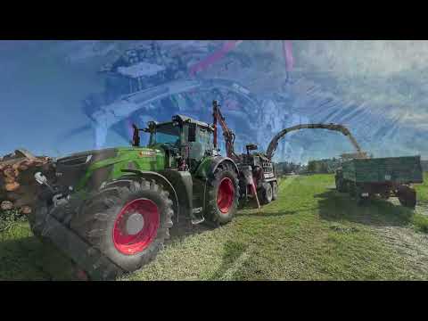 Fendt Vario 930 + Mus-Max Wood Terminator 10 XL - Hackschnitzel häckseln