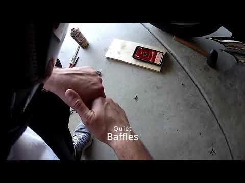 V&H Big Radius Quiet Baffle Compare (before after audio spliced in)