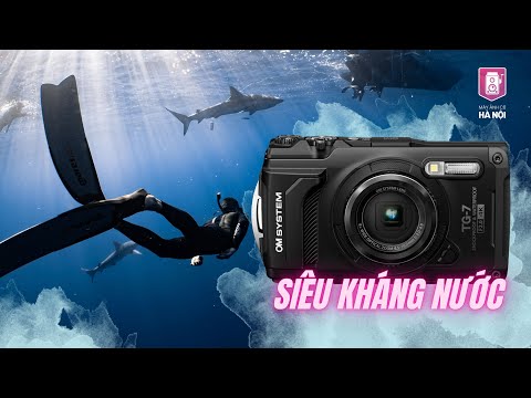 Trên tay máy ảnh OM SYSTEM Tough TG-7 chống nước siêu cấp
