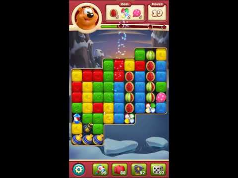 Toon Blast Level 3612 - NO BOOSTERS 🐻🐺🐱 | SKILLGAMING ✔️