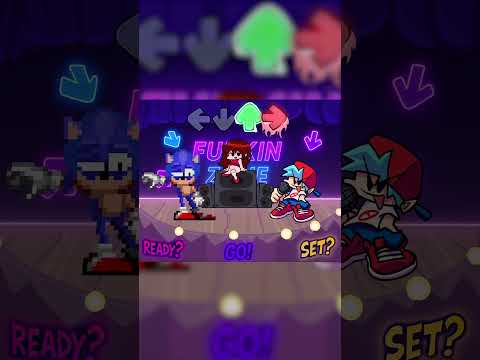 FNF Character Test | Sonic VS BF For Hire Retake | FNF Mods