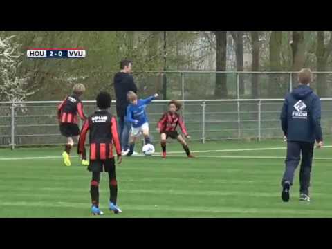 SV Houten O10-1 - VVIJ O10-2 zaterdag 1 april 2017 beker