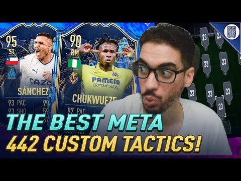 RANK 1 442 FORMATION & CUSTOM TACTICS FOR FIFA 23 ULTIMATE TEAM