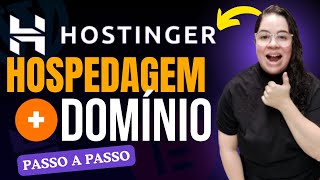 HOSTINGER Guia COMPLETO: Domínio + Hospedagem Sem ERROS