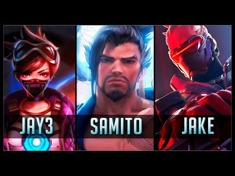 JAKE vs JAY3 vs SAMITO | Gods of DPS | Overwatch Montage