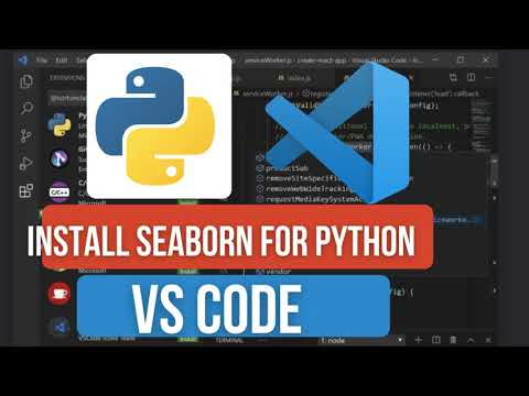 How To Install Seaborn For Python In Vs Code Start With Data Visualization In Python