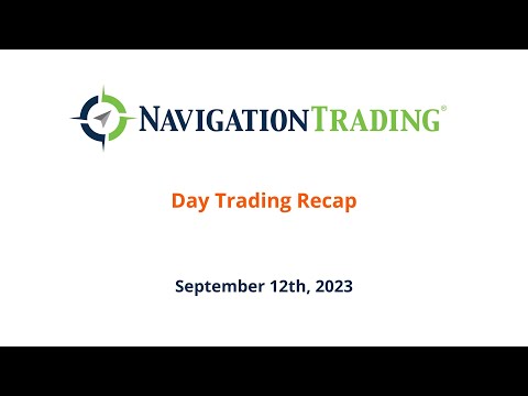 Day Trading Recap - September 12, 2023