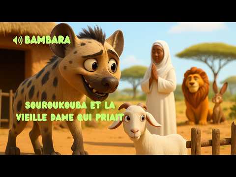 No Ramadan for Souroukouba! He steals from the old woman while she prays -African animated Tale-VOST
