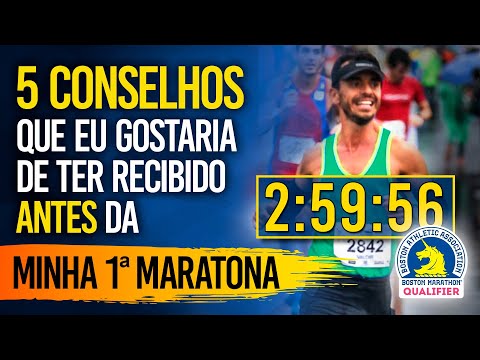 PRIMEIRA MARATONA: 5 DICAS ESSENCIAIS
