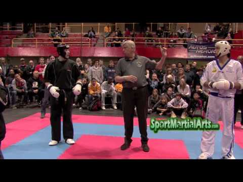 Bernard Paquet v Zsolt Moradi - Men's Team Sparring - 2012 Quebec Open