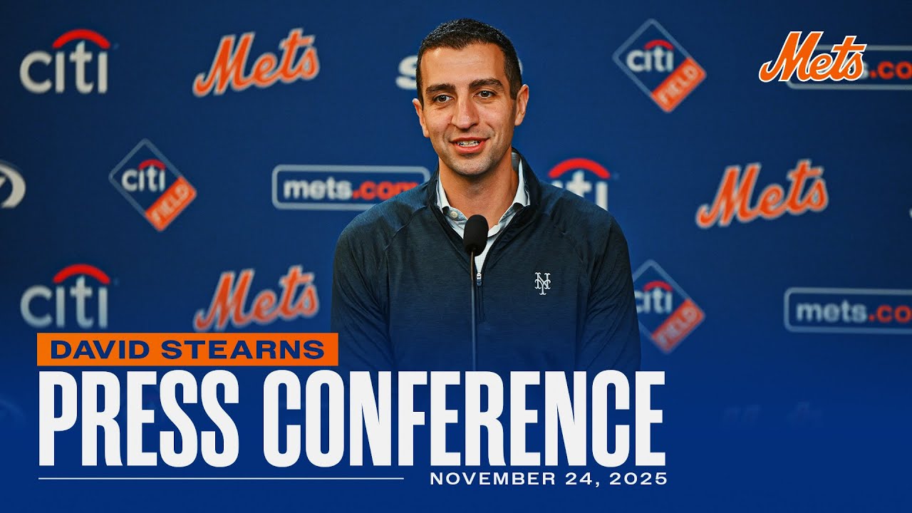 LIVE: David Stearns Press Conference | November 24, 2025