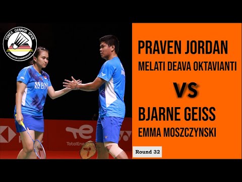 Praveen Jordan Melati D Oktavianti vs Bjarne Geiss Emma Moszczynski | mixed double German Open 2023
