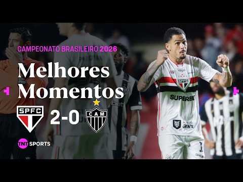 TRICOLOR FAZ DOIS GOLS EM DOIS MINUTOS E VENCE NO MORUMBI! SÃO PAULO 2X0 ATLÉTICO MINEIRO