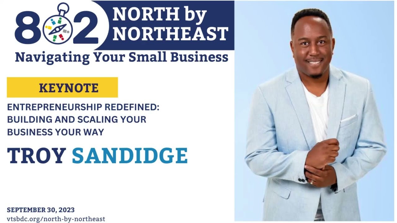 Promotional video thumbnail 3 for Troy Sandidge: Professional Speaker, Strategist, Emcee, & Author