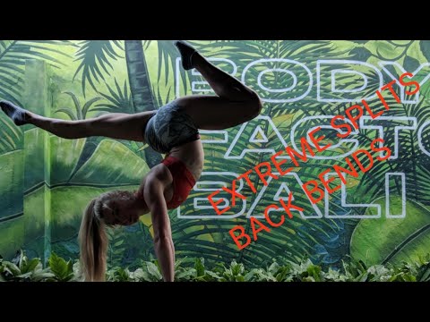 Extreme splits, back bends and handstands training MUST DO