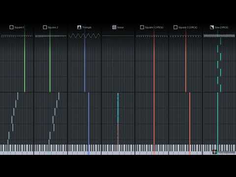 Hyrule Castle Interior -- 8-bit Remix (VRC6) -- The Legend of Zelda: Breath of the Wild