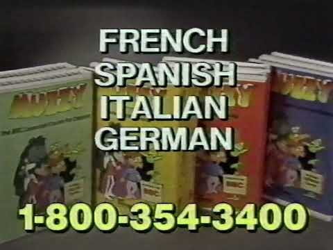 Muzzy - BBC Language Course for Children [Retro television commercial circa 1992]