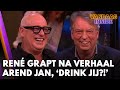 René grapt na verhaal Arend Jan: 'Drink jij?!' | VANDAAG INSIDE