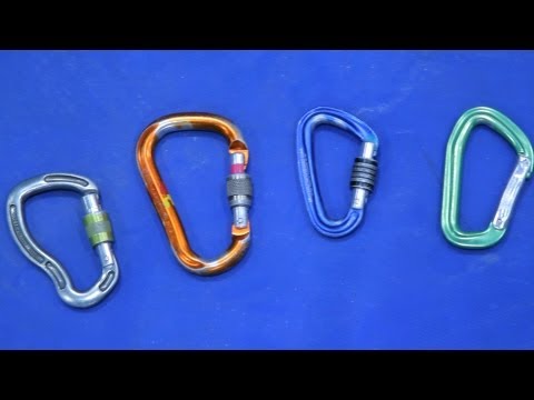 如何正確選擇登山用鐵鎖？ (How to Pick the Right Carabiners | Rock Climbing)
