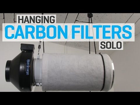 , title : 'How do I hang a carbon filter on my own?'