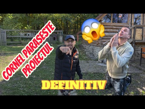Cornel părăsește proiectul !! S a supărat rău ! #casutadinpadure 