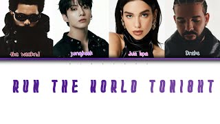 Jungkook - Drake - The weeknd - dua lipa - “RUN THE WORLD TONIGHT” FIFA Sound (AI ORIGINAL)