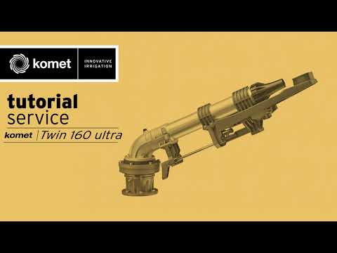 Service Komet Twin 160 Ultra Sprinkler Body