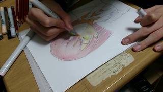 【冴えない彼女の育てかた】加藤恵をコピックで描いてみた！！