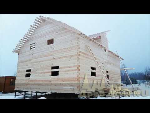 Дом из бруса в деревне Шильцы
