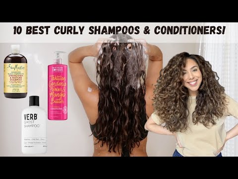 10 Shampoo & Conditioners for Curly/Wavy Hair! Drug...