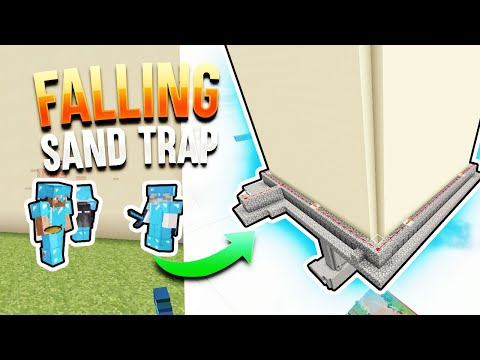 FALLING SAND TRAP to make RICH FACTION RAIDABLE *INSANE* | Minecraft HCF