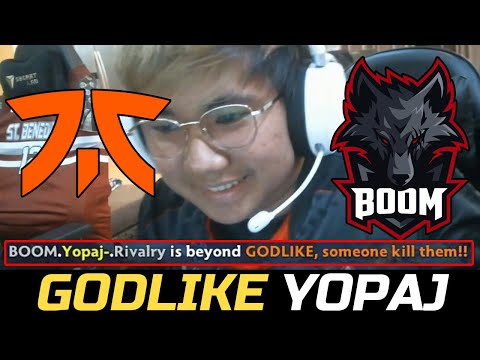 FNATIC VS BOOM GAME 2 - YOPAJ GODLIKE DPC SEA 2022