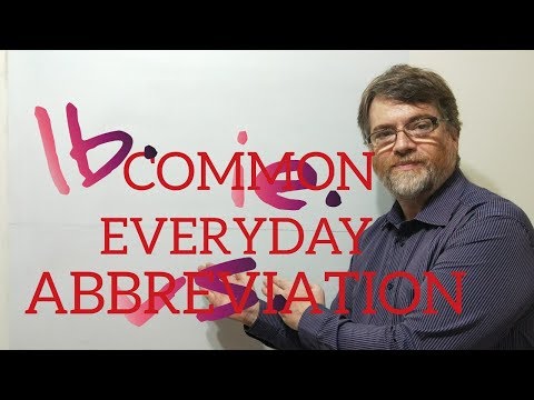 家庭教師のニックP レッスン184 第2部 日常でよく使われる略語の使い方と意味 (Tutor Nick P Lesson 184 Part 2 Common Everyday Abbreviations Uses and Meanings)