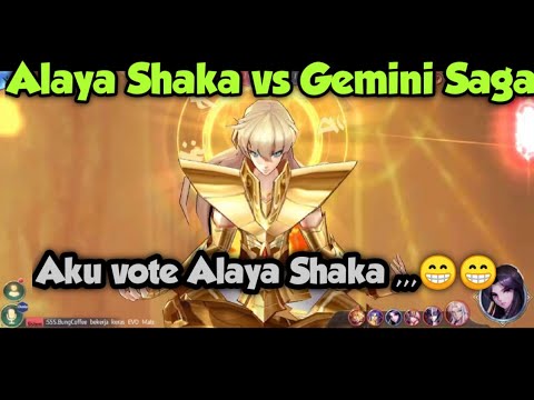 Alaya Shaka vs Gemini Saga - Epic Battle Saint Repair Cloth di PVP SSA sea