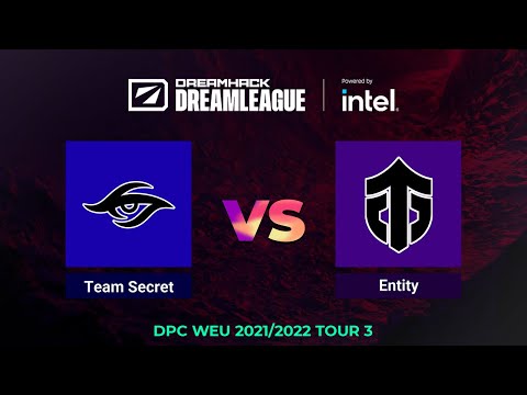 Team Secret vs Entity | Game 1 | DreamLeague - DPC WEU: Division 1