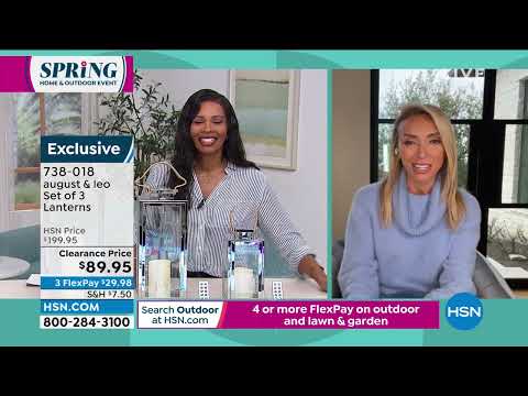 HSN | august & leo Home by Giuliana Rancic 03.11.2022 - 05 PM