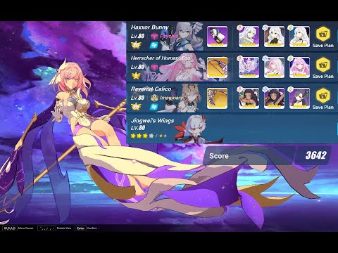 Nirvana Abyss Benares (Ice) | 642 | 461D | HB (SSS) HoH:E (S0) RC (SSS) (No Gacha ELF)