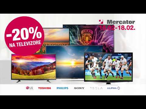 -20% popusta na televizore | Mercator