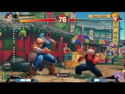 Sushiya (Hawk) vs JIROchan 0110 (Ken) - AE2012 Ranked Match *720p HD*