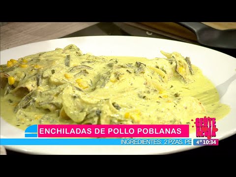 "Enchiladas Poblanas" del Chef Julio López | Gente Regia