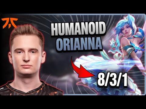 FNC Humanoid MIDDLE Orianna vs Qiyana | 15.11