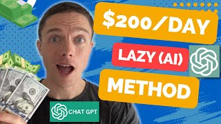 LAZY AI Side Hustle To Make $200/Day in Passive Income (Work From Home in 2026)