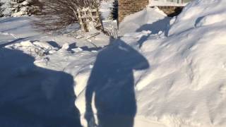 Bismarck Blizzard Day After December 27, 2016