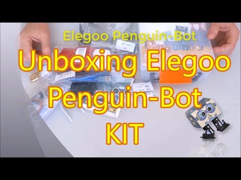 Unboxing Elegoo Penguin-Bot Arduino Robot KIT