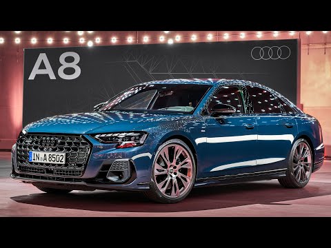NEW 2022 Audi A8 L Facelift: Driving Footage, Exterior & Interior Details!