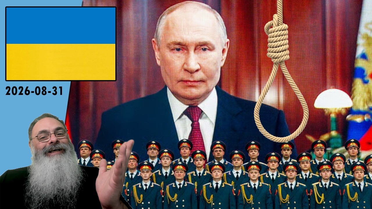 #Ucrânia 2026-08-31: PUTIN TEME ser ENFORCADO se NÃO TOMAR o DONBAS